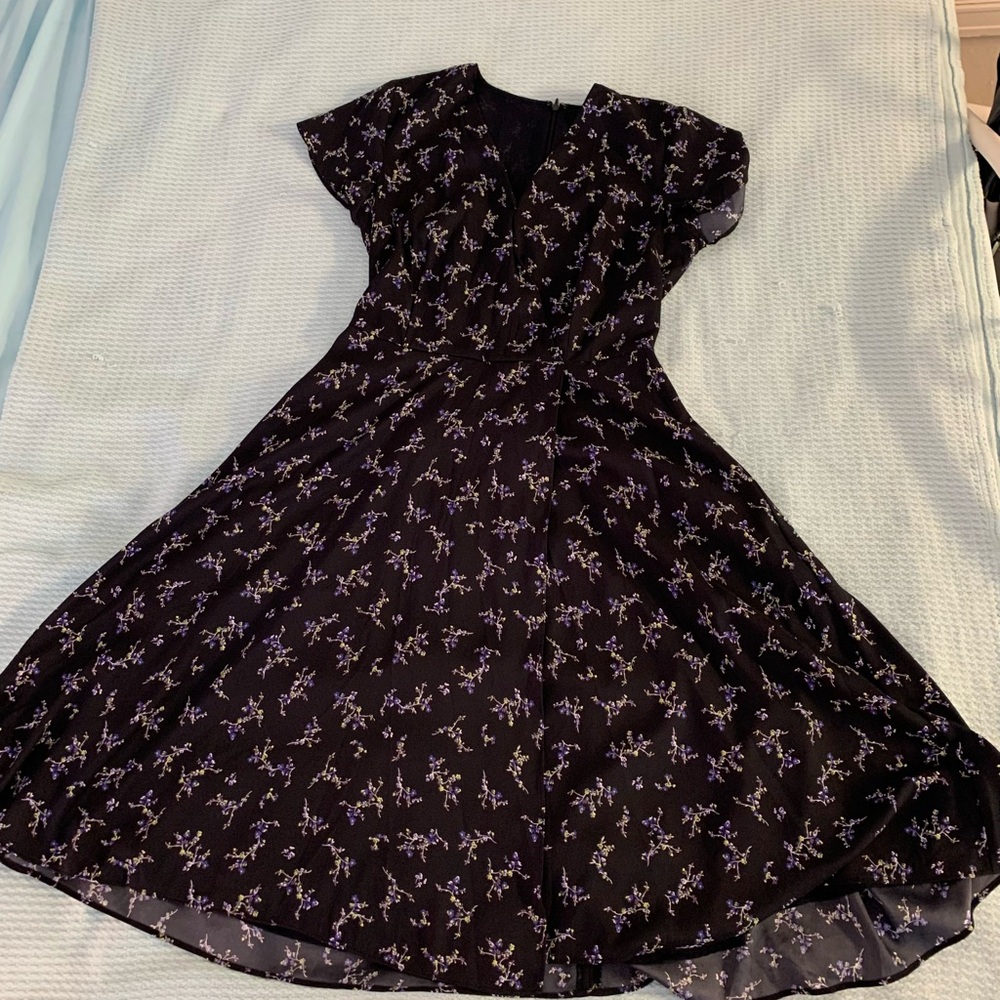 Ann Taylor Blue and Green Sundress